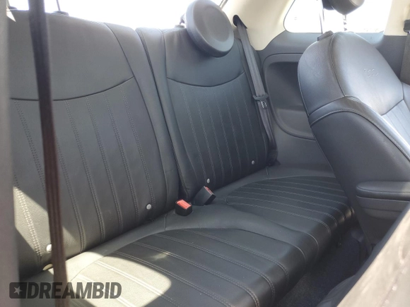 2012 FIAT 500 Lounge with VIN 3C3CFFCR5CT122857, listed as a Copart auction lot 64419545 with 97,605 mi miles and Salvage title. Bid and sale history available at DreamBid. Image 10.