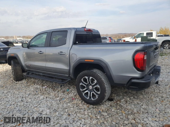 2023 GMC Canyon 4WD AT4 with VIN 1GTP6DEK7P1266831, listed as a Copart auction lot 78372204 with 0 mi miles and Salvage Title. Bid and sale history available at carsss.com. Image 2.