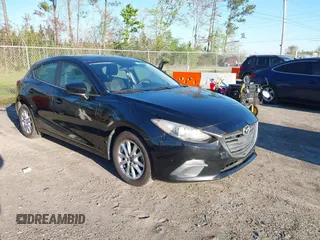 2016 Mazda 3 i Sport with VIN 3MZBM1K70GM268709, listed as a IAAI auction lot 41840008 with 134,459 mi miles and . Bid and sale history available at DreamBid. Image 1.