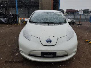 2017 Nissan LEAF S with VIN 1N4BZ0CP0HC301858, listed as a Copart auction lot 52123115 with 46,148 mi miles and Salvage Title. Bid and sale history available at carsss.com. Image 5.