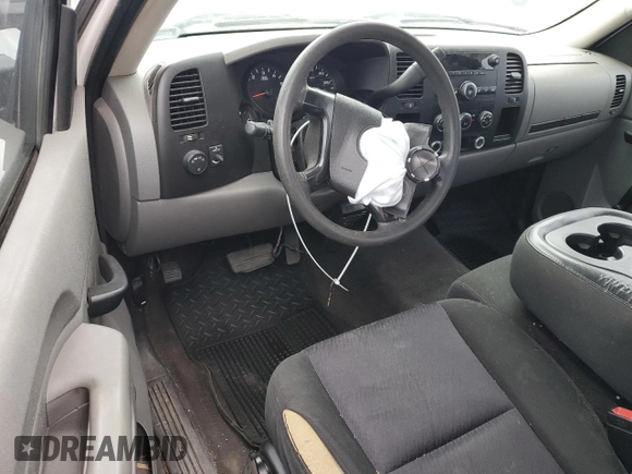2010 Chevrolet Silverado 1500 Work Truck with VIN 1GCPCPEX9AZ201607, listed as a Copart auction lot 80228064 with Not Provided miles and Salvage Title. Bid and sale history available at DreamBid. Image 8.