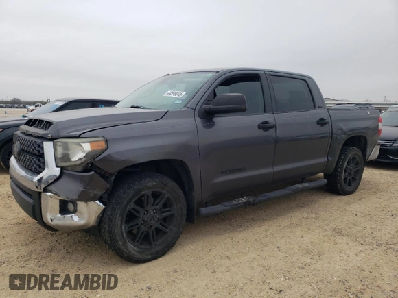 2018 Toyota Tundra 2WD SR5 with VIN 5TFEM5F10JX128223, listed as a Copart auction lot 44599045 with 144,862 mi miles and Salvage Title. Bid and sale history available at carsss.com. Image 1.