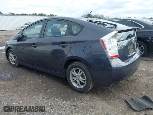 2011 Toyota Prius I with VIN JTDKN3DU0B1440435, listed as a IAAI auction lot 41823491 with 163,028 mi miles. Bid and sale history available at carsss.com. Image 3.