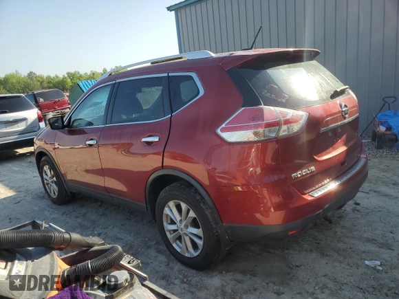 2015 Nissan Rogue S with VIN KNMAT2MV1FP582414, listed as a Copart auction lot 52733225 with Not Provided miles and Clean Title. Bid and sale history available at DreamBid. Image 2.