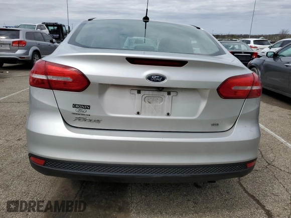 2018 Ford Focus SE with VIN 1FADP3F23JL228605, listed as a Copart auction lot 51507635 with 163,737 mi miles and Salvage Title. Bid and sale history available at carsss.com. Image 6.