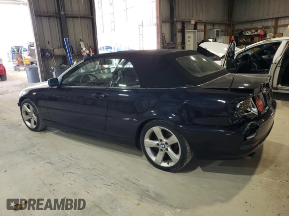 2006 BMW 3 Series 325Ci with VIN WBABW33426PX86047, listed as a Copart auction lot 48805405 with 86,241 mi miles and Salvage Title. Bid and sale history available at carsss.com. Image 2.