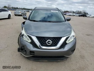 2016 Nissan Murano S with VIN 5N1AZ2MG2GN142386, listed as a Copart auction lot 47591095 with 132,496 mi miles and Salvage Title. Bid and sale history available at carsss.com. Image 5.