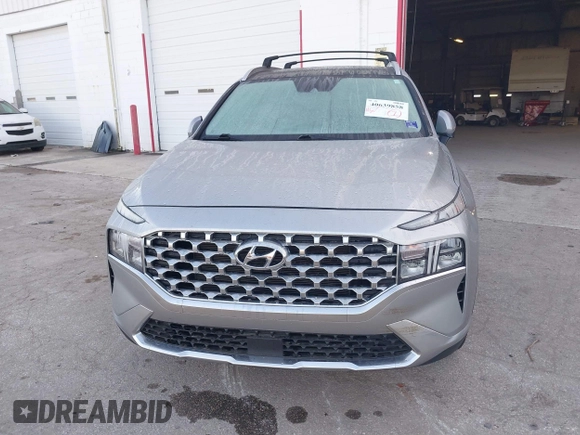 2021 Hyundai Santa Fe SEL with VIN 5NMS34AJ3MH361677, listed as a IAAI auction lot 40639858 with 44,277 mi miles. Bid and sale history available at carsss.com. Image 6.