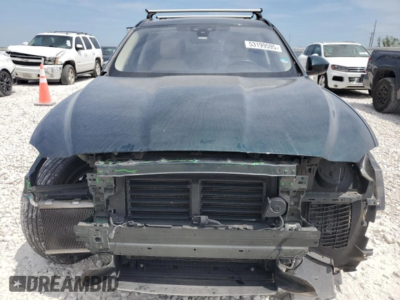 2018 Jaguar F-Pace 25t Prestige with VIN SADCK2FX6JA279736, listed as a Copart auction lot 53199595 with 62,176 mi miles and Salvage title. Bid and sale history available at DreamBid. Image 5.