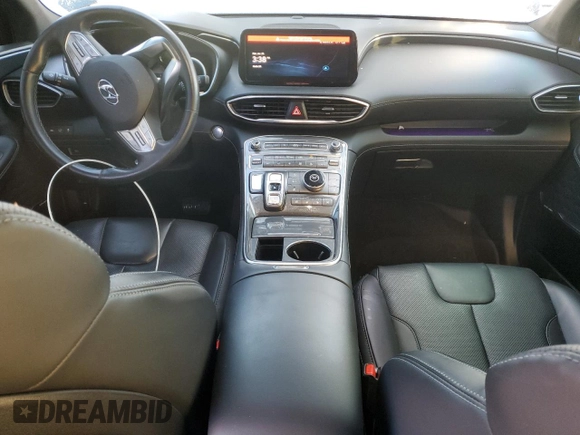 2023 Hyundai Santa Fe Calligraphy with VIN 5NMS54AL8PH490482, listed as a Copart auction lot 41742925 with 38,467 mi miles and Salvage title. Bid and sale history available at DreamBid. Image 8.
