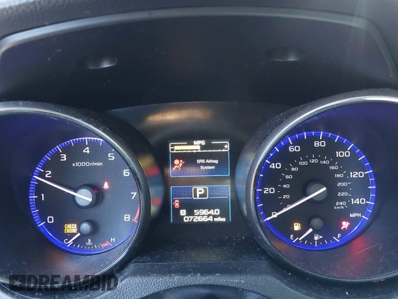 2018 Subaru Legacy Premium with VIN 4S3BNAC67J3026417, listed as a IAAI auction lot 41113425 with 72,664 mi miles. Bid and sale history available at carsss.com. Image 7.