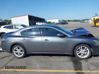 2014 Nissan Maxima S with VIN 1N4AA5AP9EC467259, listed as a IAAI auction lot 41998190 with 157,055 mi miles and . Bid and sale history available at DreamBid. Image 13.