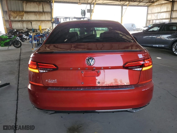 2020 Volkswagen Passat 2.0T R-Line with VIN 1VWMA7A30LC022760, listed as a Copart auction lot 47066215 with 292,158 mi miles and Salvage Title. Bid and sale history available at carsss.com. Image 6.