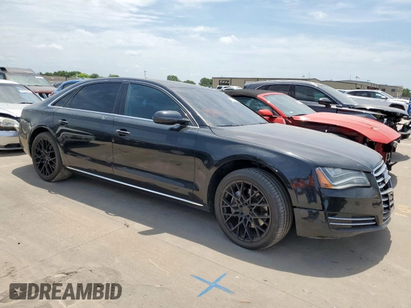 2013 Audi A8 3.0L с VIN WAURGAFD9DN005304, выставлен на аукционе Copart как лот 58799615 с пробегом 139 993 миль миль и Списание • Salvage title. История ставок и продаж доступна на DreamBid. Изображение 4.
