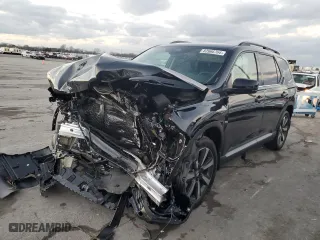 2025 Honda Pilot Touring with VIN 5FNYG2H70SB020006, listed as a Copart auction lot 83966764 with 0 mi miles and Salvage Title. Bid and sale history available at carsss.com. Image 1.
