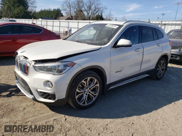 2016 BMW X1 xDrive28i with VIN WBXHT3C34G5F65579, listed as a Copart auction lot 47329613 with 84,710 mi miles. Bid and sale history available at carsss.com. Image 1.