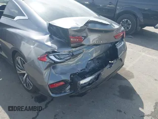 2019 Infiniti Q60 Luxe with VIN JN1EV7EK4KM230715, listed as a IAAI auction lot 41921027 with 47,944 mi miles and . Bid and sale history available at DreamBid. Image 6.