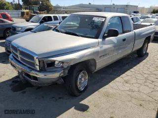2000 Dodge Ram 1500 with VIN 3B7HC13Y4YG120005, listed as a Copart auction lot 57108154 with 124,940 mi miles and Salvage Title. Bid and sale history available at carsss.com. Image 1.