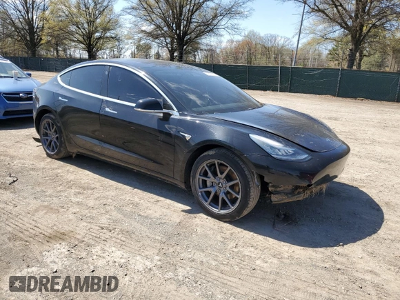 2020 Tesla Model 3 Long Range with VIN 5YJ3E1EB9LF639028, listed as a Copart auction lot 51652085 with 78,303 mi miles and Salvage Title. Bid and sale history available at carsss.com. Image 4.