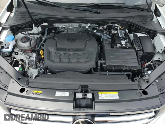 2023 Volkswagen Tiguan SE with VIN 3VVNB7AX9PM029204, listed as a Copart auction lot 58340285 with 13,693 mi miles and Salvage title. Bid and sale history available at DreamBid. Image 12.