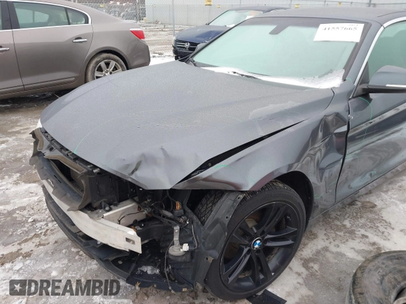 2016 BMW 4 Series 428i xDrive with VIN WBA3T1C56GP822270, listed as a IAAI auction lot 41557665 with 116,637 mi miles and . Bid and sale history available at carsss.com. Image 6.