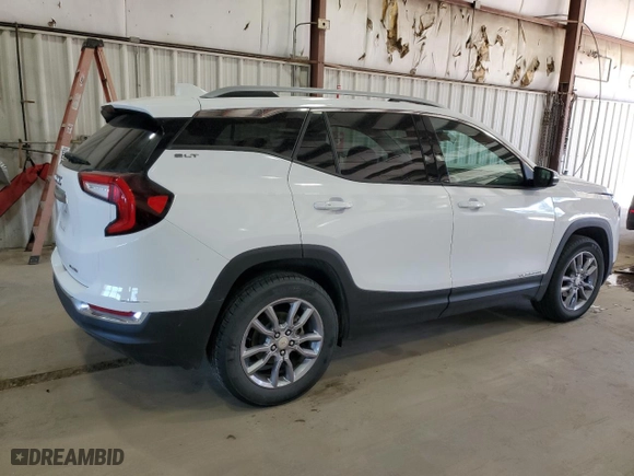 2024 GMC Terrain SLT with VIN 3GKALVEG4RL325205, listed as a Copart auction lot 48759615 with 17,168 mi miles and Clean Title. Bid and sale history available at carsss.com. Image 3.