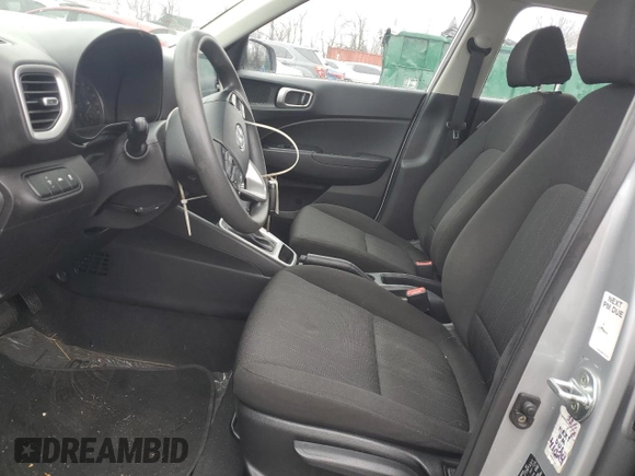 2021 Hyundai Venue SE with VIN KMHRB8A37MU065205, listed as a Copart auction lot 45198245 with 67,103 mi miles and Salvage Title. Bid and sale history available at DreamBid. Image 7.