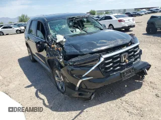 2024 Honda Pilot EX-L 8 Passenger with VIN 5FNYG1H49RB016059, listed as a Copart auction lot 61199604 with 0 mi miles and Salvage Title. Bid and sale history available at carsss.com. Image 4.