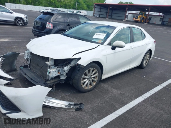 2019 Toyota Camry LE with VIN 4T1B11HK2KU743445, listed as a IAAI auction lot 42129688 with 284,938 mi miles and . Bid and sale history available at DreamBid. Image 2.