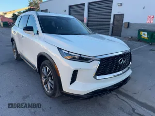 2023 Infiniti QX60 Luxe с VIN 5N1DL1FR8PC371108, выставлен на аукционе Copart как лот 84976424 с пробегом 10 727 миль миль и Чистый • Clean title. История ставок и продаж доступна на DreamBid. Изображение 1.