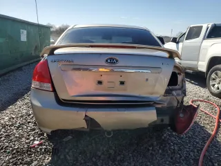 2008 Kia Spectra SX with VIN KNAFE121585534159, listed as a Copart auction lot 47264085 with 238,871 mi miles and Salvage Title. Bid and sale history available at carsss.com. Image 6.