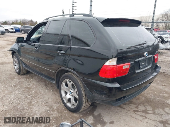 2002 BMW X5 4.4i with VIN 5UXFB33582LH31341, listed as a IAAI auction lot 41548139 with 82,188 mi miles. Bid and sale history available at carsss.com. Image 3.