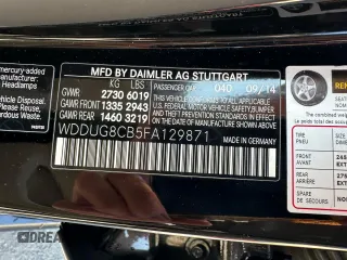 2015 Mercedes-Benz S 550 with VIN WDDUG8CB5FA129871, listed as a Copart auction lot 55213305 with 110,748 mi miles and Clean Title. Bid and sale history available at carsss.com. Image 10.