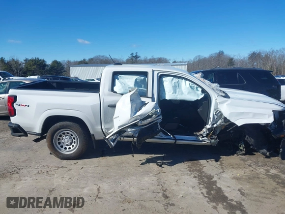 2023 Chevrolet Colorado 4WD Work Truck with VIN 1GCGTBEC1P1183966, listed as a IAAI auction lot 41717632 with 36,395 mi miles and . Bid and sale history available at DreamBid. Image 14.