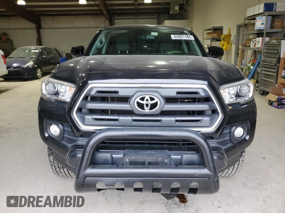 2017 Toyota Tacoma SR5 with VIN 5TFCZ5AN8HX067720, listed as a Copart auction lot 84801184 with 76,148 mi miles and Salvage title. Bid and sale history available at DreamBid. Image 5.