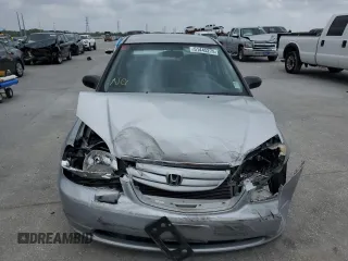 2001 Honda Civic LX with VIN JHMES16551S008527, listed as a Copart auction lot 51445275 with 0 mi miles and Salvage Title. Bid and sale history available at carsss.com. Image 5.