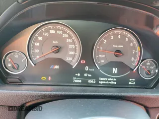 2016 BMW M4 with VIN WBS3R9C5XGK708634, listed as a Copart auction lot 71709064 with 74,666 mi miles and Salvage Title. Bid and sale history available at carsss.com. Image 9.