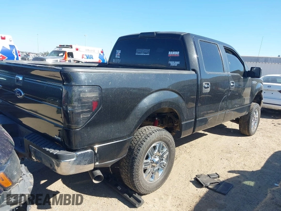 2010 Ford F-150 XL with VIN 1FTFW1EV0AFD25037, listed as a IAAI auction lot 41804877 with 200,548 mi miles. Bid and sale history available at carsss.com. Image 4.