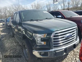 2015 Ford F-150 XL with VIN 1FTEX1CP7FKE08394, listed as a Copart auction lot 47661615 with 126,942 mi miles and Salvage Title. Bid and sale history available at carsss.com. Image 4.