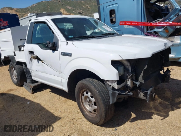 2017 Ford F-150 XL with VIN 1FTMF1C84HKE37930, listed as a IAAI auction lot 41817185 with 140,280 mi miles. Bid and sale history available at carsss.com. Image 1.