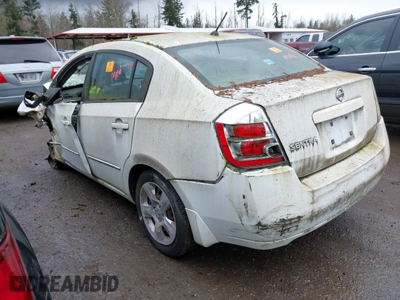 2008 Nissan Sentra 2.0 with VIN 3N1AB61E18L674767, listed as a IAAI auction lot 41924234 with Not provided miles and . Bid and sale history available at DreamBid. Image 3.