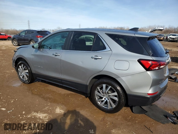 2024 Chevrolet Equinox LT with VIN 3GNAXUEG2RL247363, listed as a Copart auction lot 48898345 with 16,244 mi miles and Salvage Title. Bid and sale history available at DreamBid. Image 2.