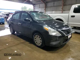 2019 Nissan Versa SV with VIN 3N1CN7AP1KL851784, listed as a Copart auction lot 60997845 with 96,799 mi miles and Salvage title. Bid and sale history available at DreamBid. Image 4.