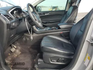 2016 Ford Edge Titanium with VIN 2FMPK4K92GBB06627, listed as a Copart auction lot 47060955 with 161,395 mi miles and Salvage Title. Bid and sale history available at carsss.com. Image 7.