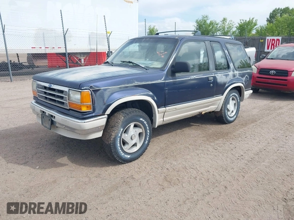 1991 Ford Explorer z VIN 1FMCU24X0MUA91155, wystawiony jako IAAI lot #42314856 z przebiegiem 75 836 mil mil oraz . Historia ofert i sprzedaży dostępna na DreamBid. Obrazek 2.