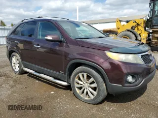2011 Kia Sorento EX with VIN 5XYKUDA29BG168012, listed as a Copart auction lot 55350305 with 443,033 mi miles and Clean Title. Bid and sale history available at DreamBid. Image 4.