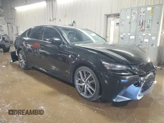 2017 Lexus GS with VIN JTHCZ1BL8HA005872, listed as a Copart auction lot 47780075 with 128,551 mi miles and Salvage Title. Bid and sale history available at carsss.com. Image 4.