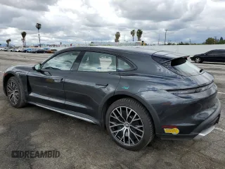 2022 Porsche Taycan 4 with VIN WP0BA2Y15NSA67206, listed as a Copart auction lot 45561263 with 10,134 mi miles and . Bid and sale history available at DreamBid. Image 2.
