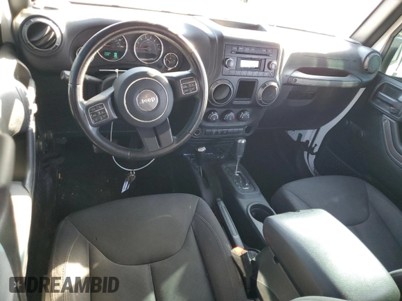2018 Jeep Wrangler JK Unlimited Sport S with VIN 1C4BJWDG9JL876212, listed as a Copart auction lot 75464204 with 79,136 mi miles and Salvage Title. Bid and sale history available at carsss.com. Image 8.