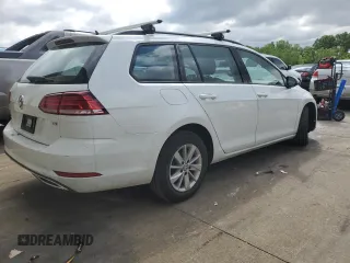2018 Volkswagen Golf SportWagen S with VIN 3VWD17AUXJM755273, listed as a Copart auction lot 54240484 with 24,596 mi miles and Salvage Title. Bid and sale history available at carsss.com. Image 3.